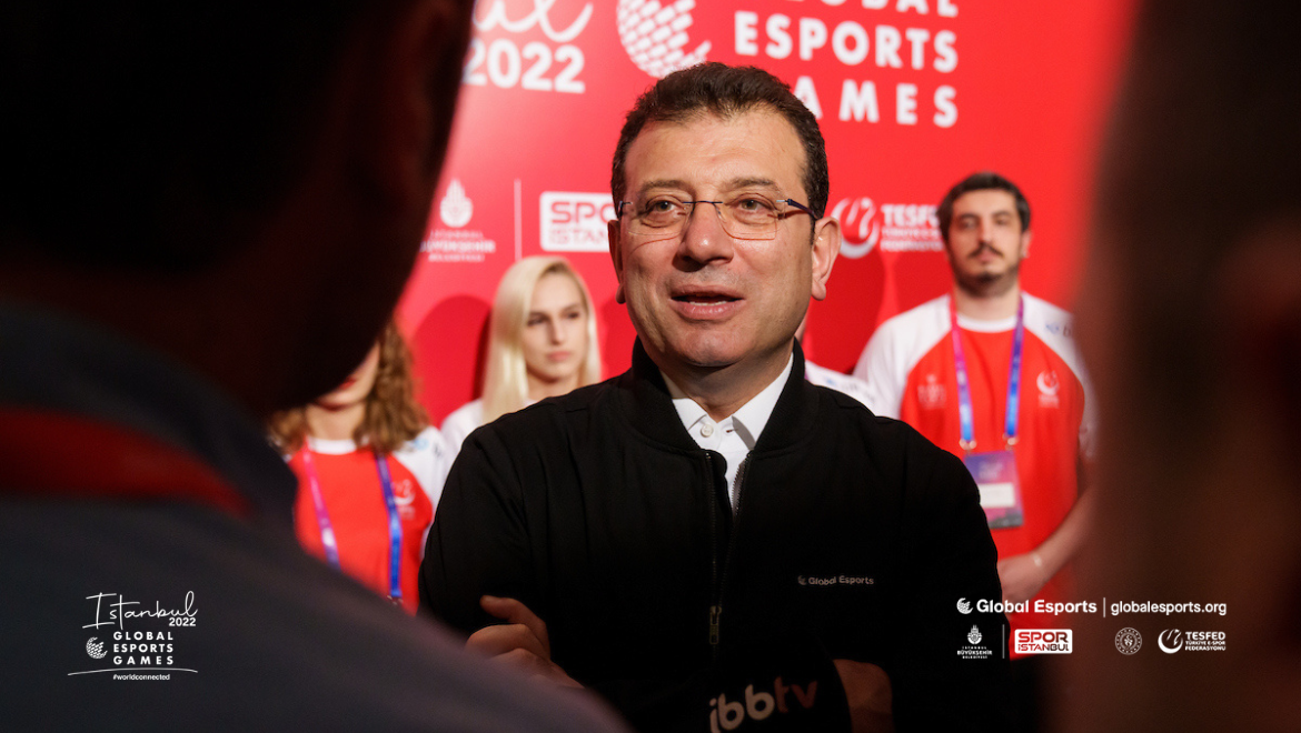İstanbul Büyükşehir Belediye Başkanı Sn. Ekrem İmamoğlu İstanbul 2022 Global Esports Games’i ziyaret etti.