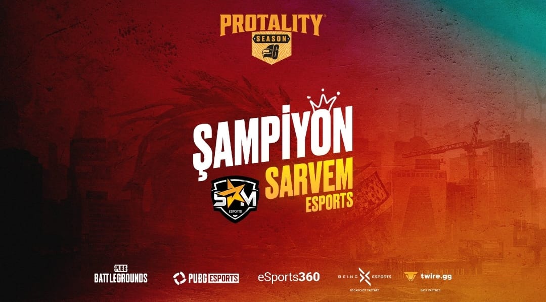 PROTALITY Season 6 Şampiyonu Sarvem Esports!