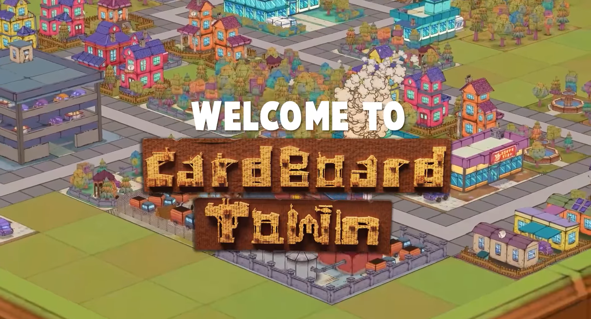Beklenen Şehir Kurma Oyunu Cardboard Town Çıktı!