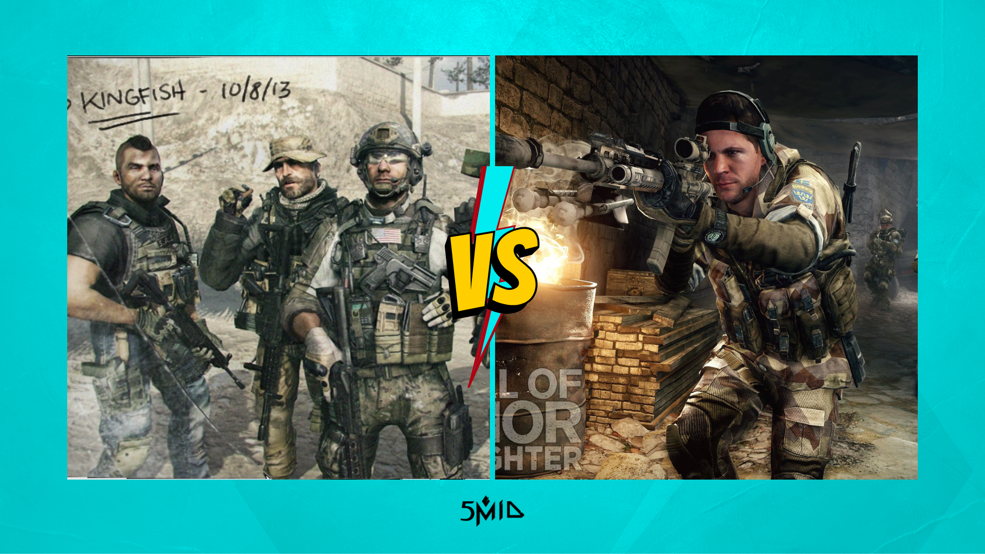Call of Duty ve Medal of Honor: Savaş Temalı Oyunların Efsanevi Rekabeti!