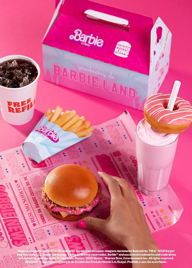 Barbie Burger King - BK Barbie Combo