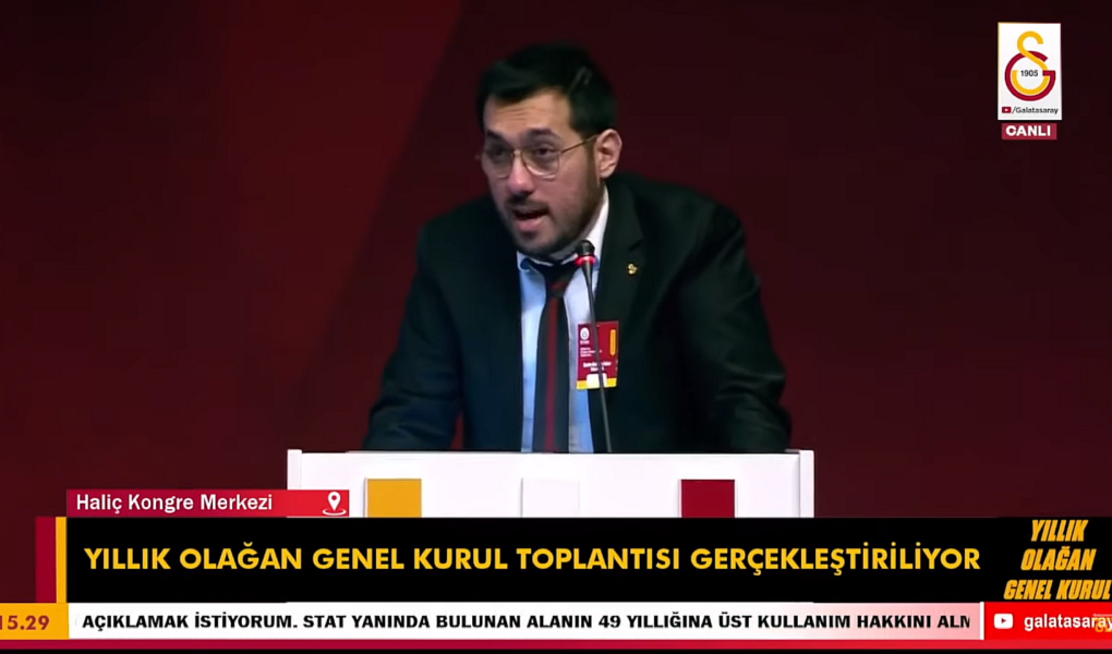 Kerim Bahadır "Oxichampion" Şeker | Galatasaray Genel Kurulu Galatasaray Espor
