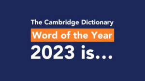 Cambridge Sözlüğü Yılın Kelimesi