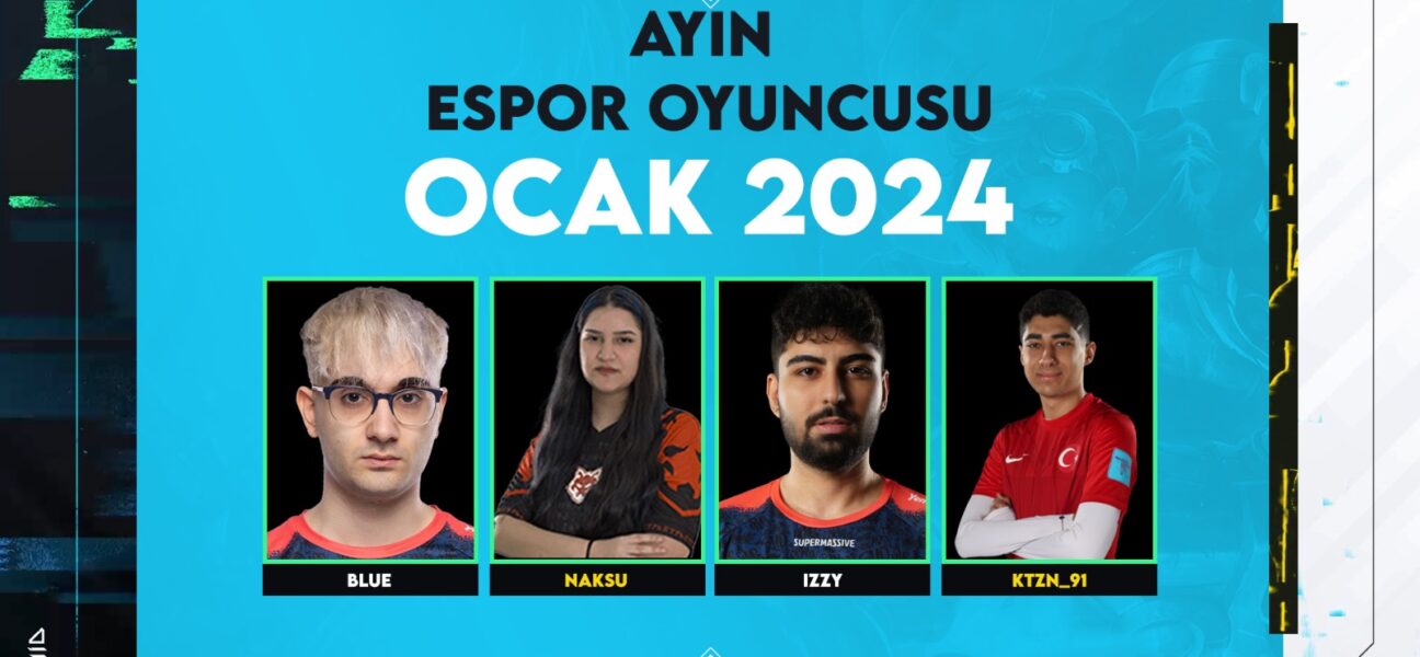 5mid Ayın Espor Takımı Ayın Espor Oyuncusu 2024 Ocak