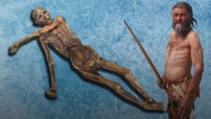 Buz adam Ötzi'nin Gerçek Görünüşü.