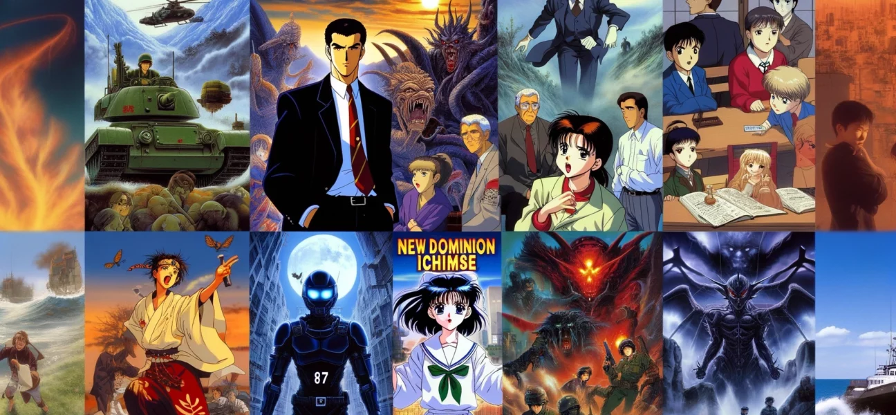 90lı yıllar anime