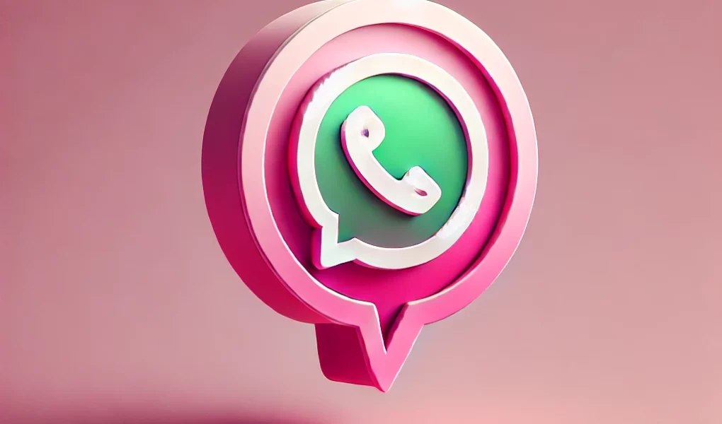 Whatsapp Renk Değiştirme Pembe Whatsapp