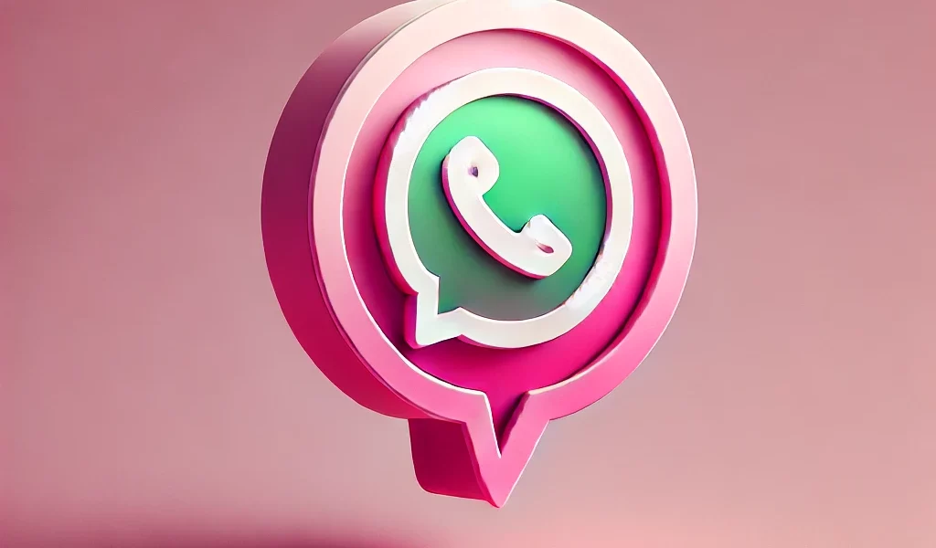 Whatsapp Renk Değiştirme Pembe Whatsapp