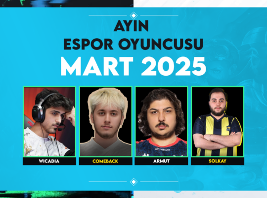5mid Ayın Esporcusu Mart 2025