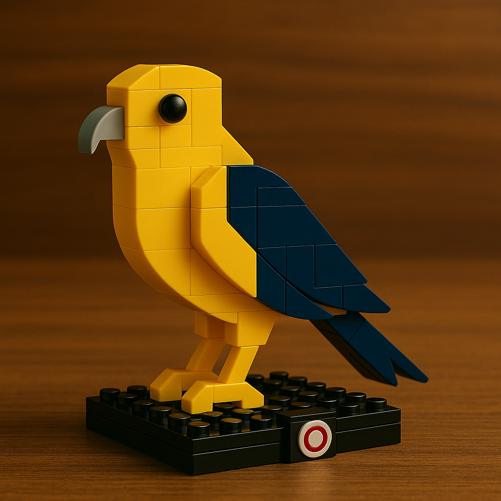 Kanarya LEGO Figürü