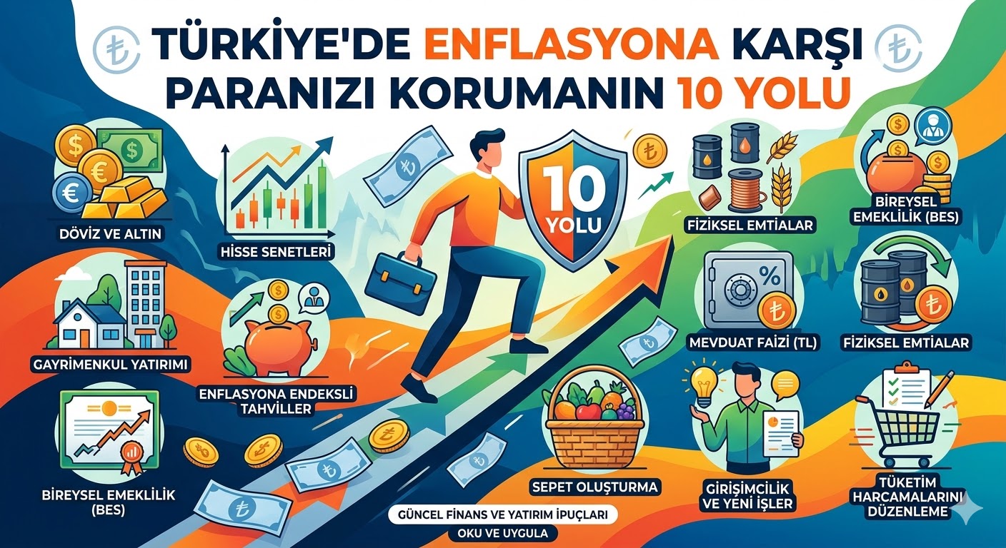 Türkiye'de Enflasyona Karşı Paranı Korumanın 10 Yolu
