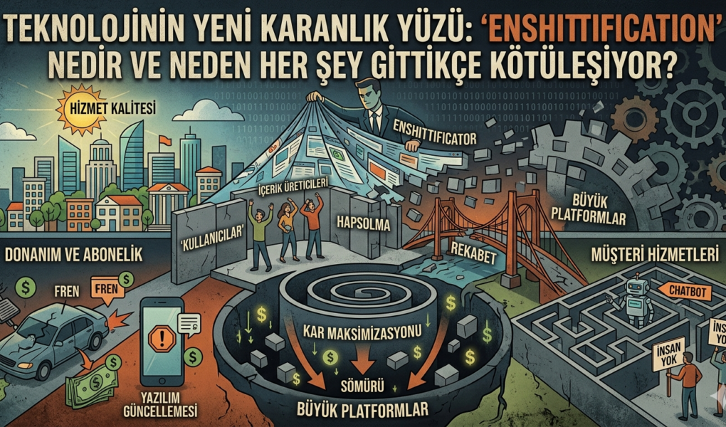 Dijital Yozlaşmanın Yeni Adı: Enshittification ve Modern Dünyanın Dönüşümü