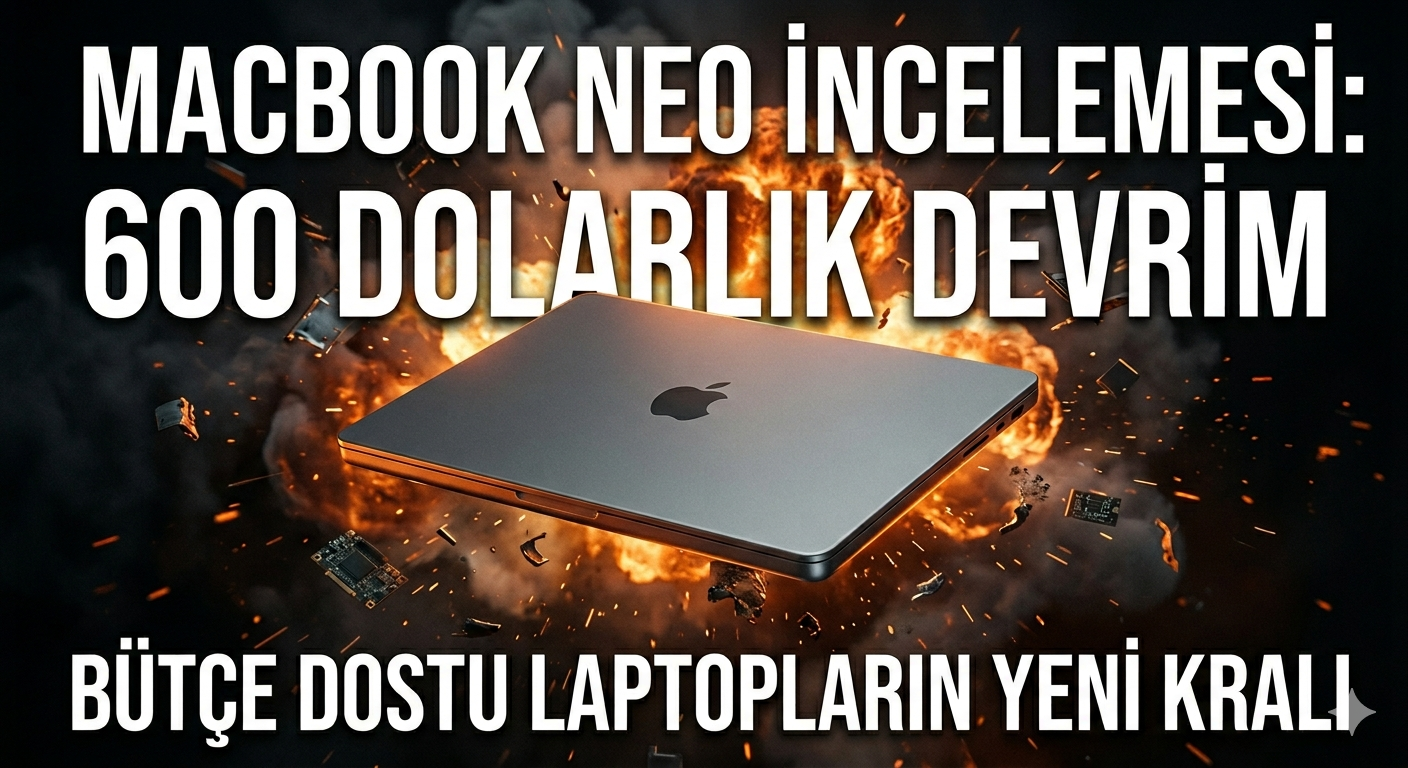 MacBook Neo İncelemesi: 600 Dolarlık Devrim - Bütçe Dostu Laptopların Yeni Kralı