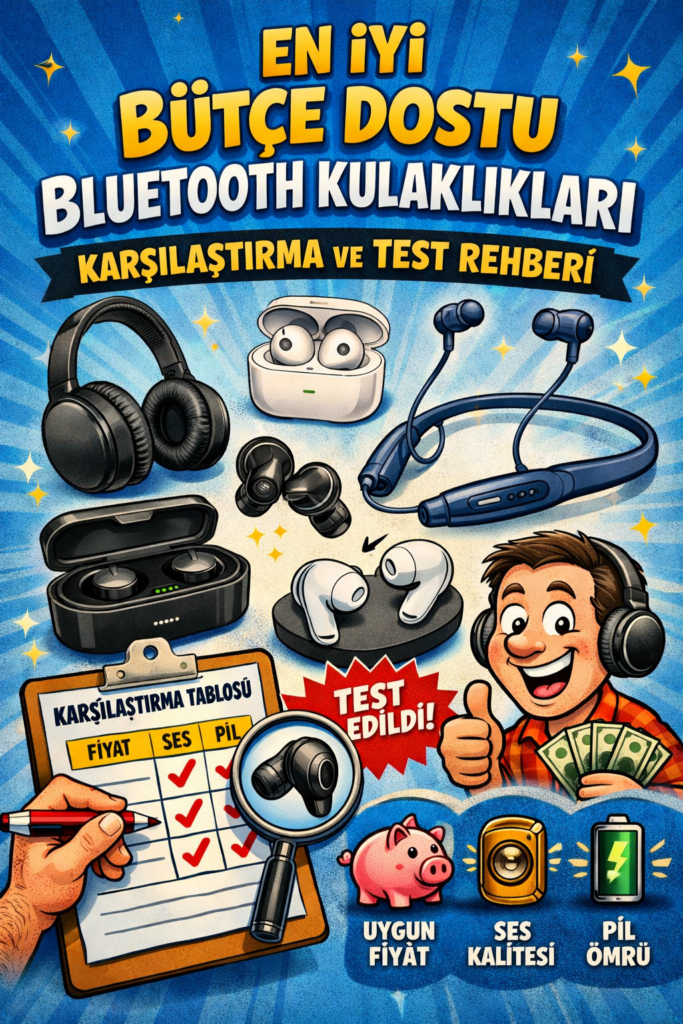  En İyi Bütçe Dostu Bluetooth Kulaklıkları: Karşılaştırma ve Test Rehberi