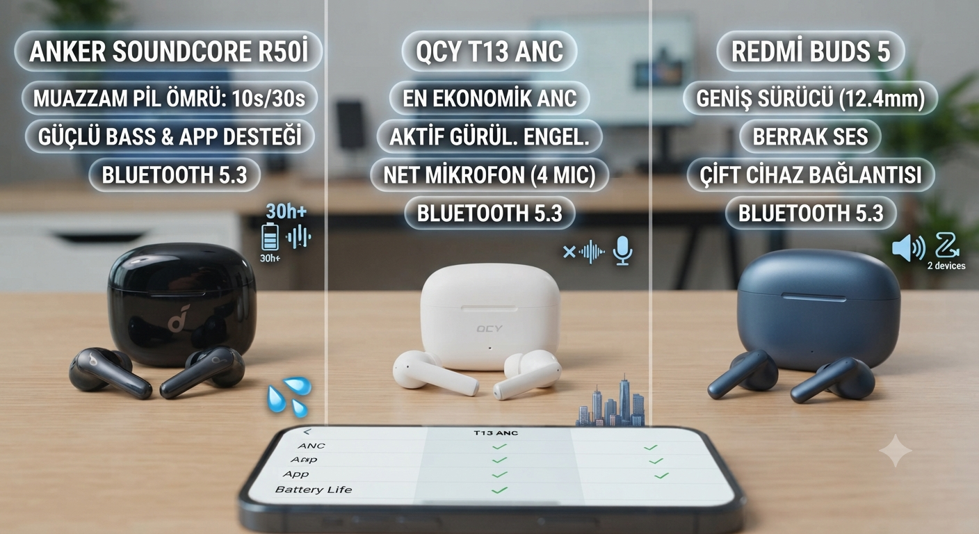 En İyi Bütçe Dostu Bluetooth Kulaklıkları: Karşılaştırma ve Test Rehberi