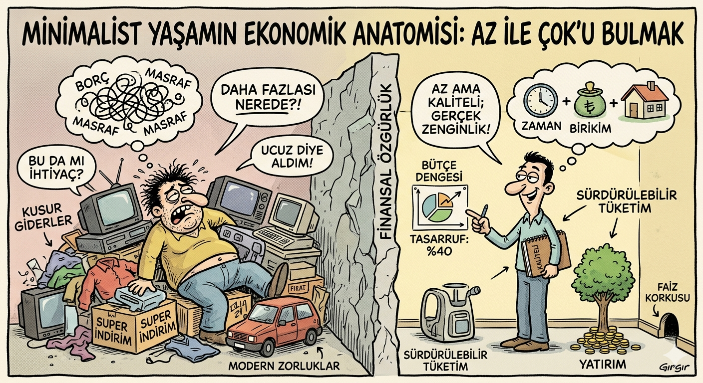 Minimalist Yaşamın Ekonomik Anatomisi: Az ile Çok’u Bulmak